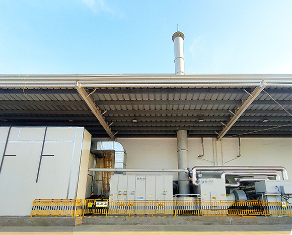 青島某國（guó）企家電行業轉輪+CO塗裝（zhuāng）廢氣治理項目