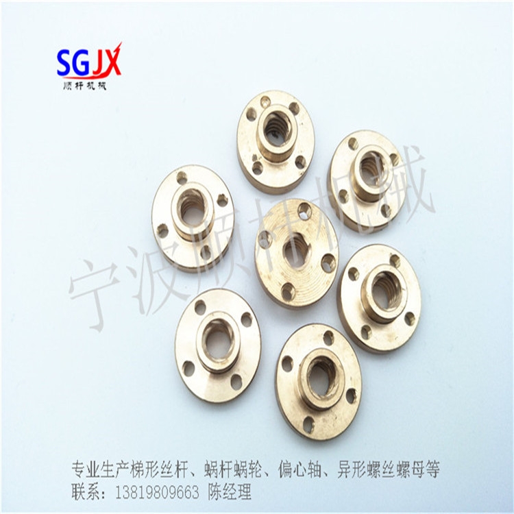 消隙（xì）螺（luó）母 法蘭銅螺母  彈（dàn）簧（huáng）螺（luó）母