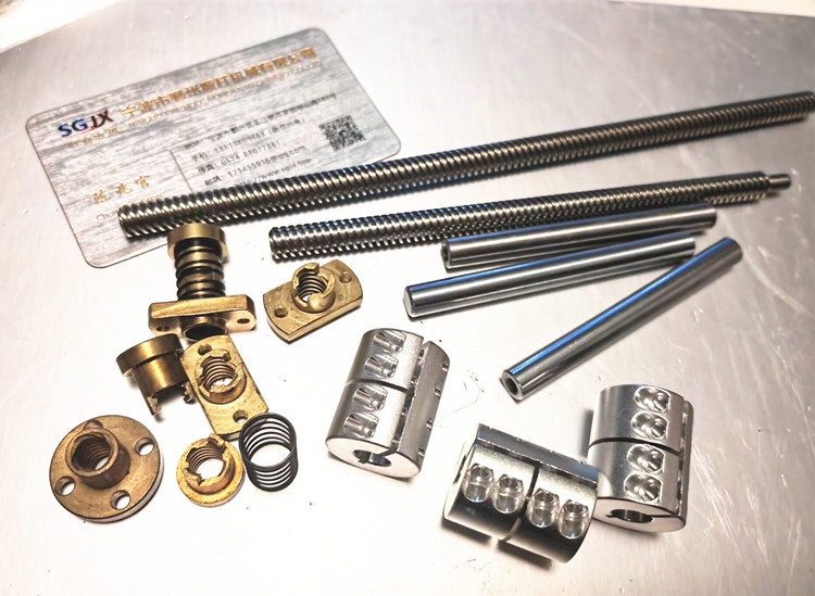 紡織機梯形（xíng）絲杆鋰電池設備t形絲杠螺杆配件生產加工