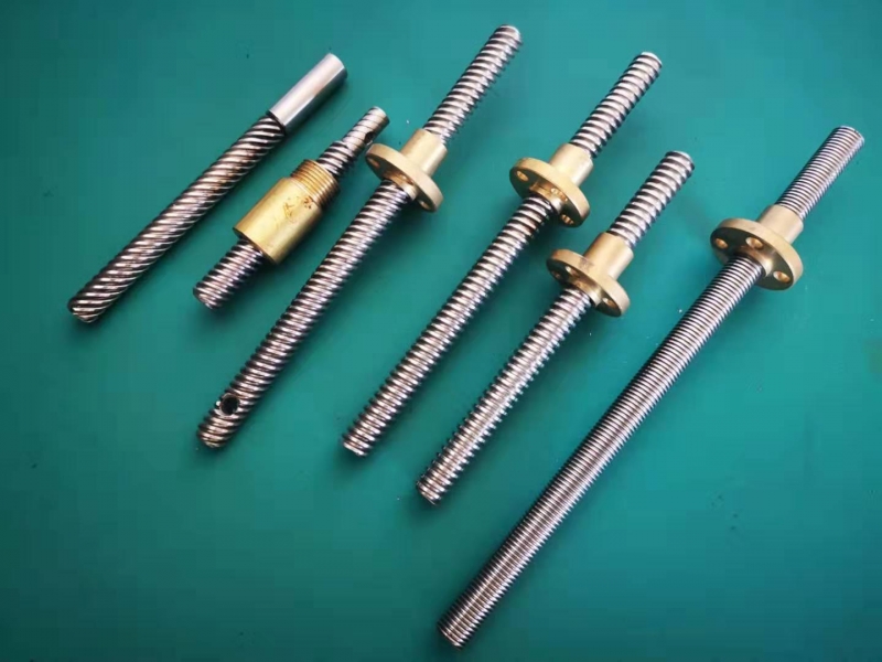 現貨（huò）供應不鏽鋼全螺紋螺杆T8248  1、2、4頭 可定製機床絲（sī）杆